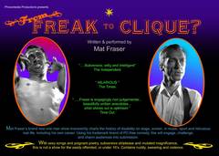 Flyer "From Freak to Clique" 