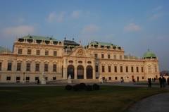 Das Schloss Belvedere in Wien